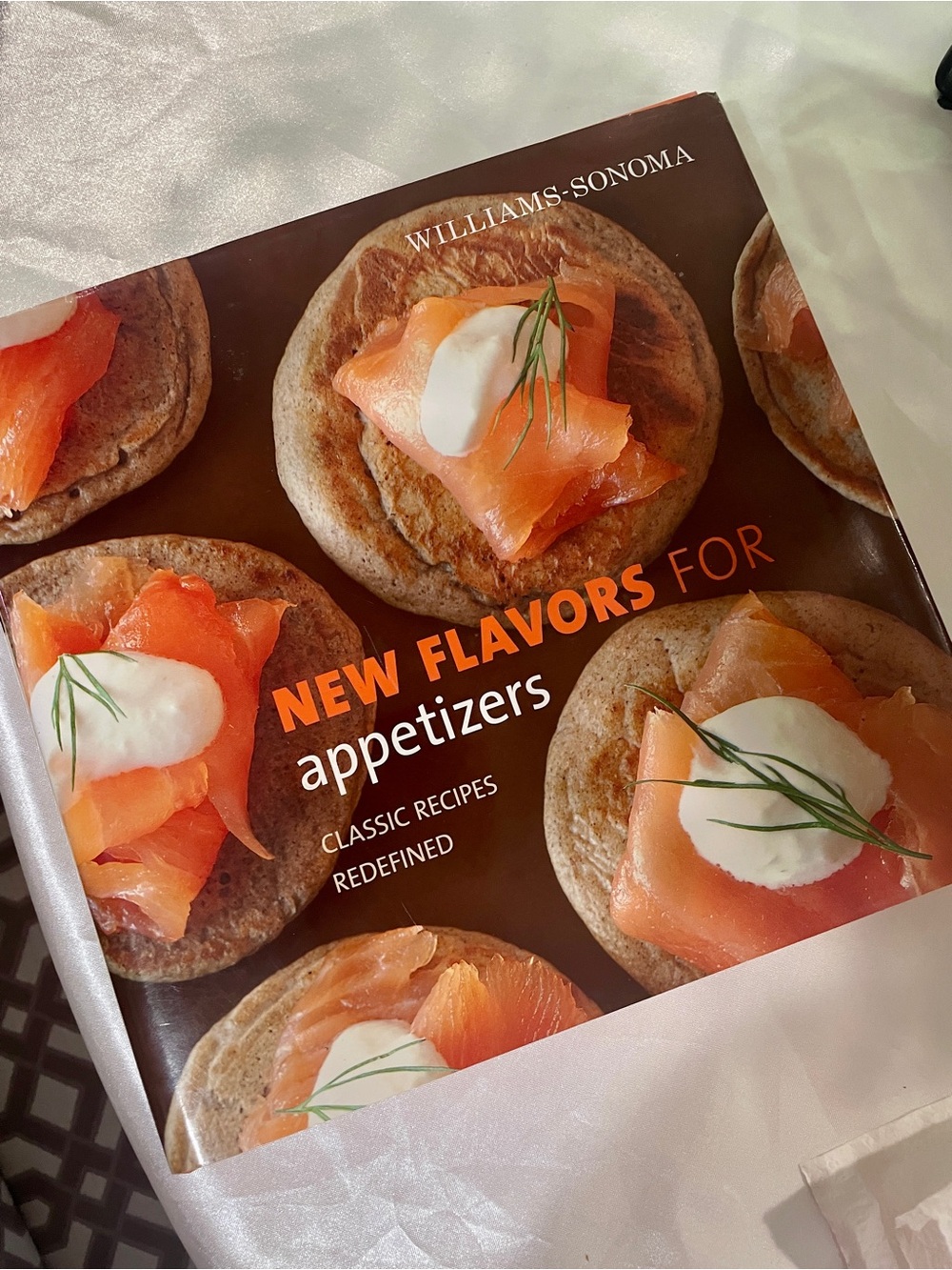 New Flavors for appetizers Williams Sonoma book